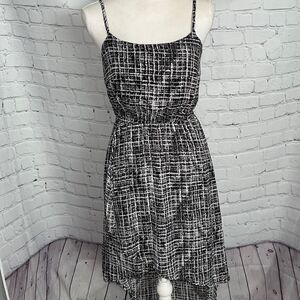 Forever 21 - Black White Hi-Low Dress - S
